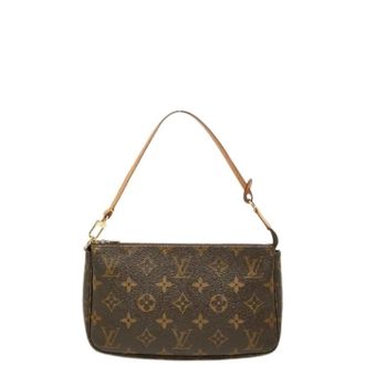 Louis Vuitton Pre-owned Shoulder Bags, female, Brown, Size: ONE SIZE Pre-owned Vintage Shoulder Bag
