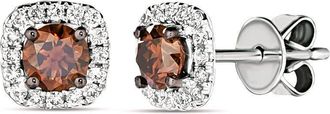 Le Vian Ladies Chocolate Diamonds Stud Earrings set in 14K Vanilla Gold FRAS 23