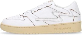 Gienchi Icx Low - Heren - Sneakers - Wit - 40 EU - Leer - Schoenen