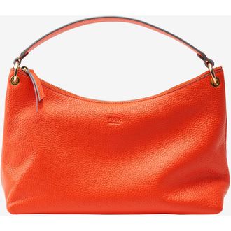 Tusk Ascot Indu Top Zip Hobo Bag in Orange at Nordstrom