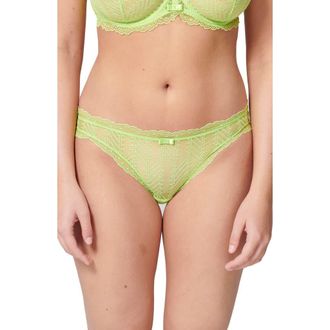 Simone P&eacute;r&egrave;le Canopee Tanga in Lime at Nordstrom, Size Small