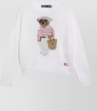 Polo Ralph Lauren knitwear crew neck embroidered long sleeves