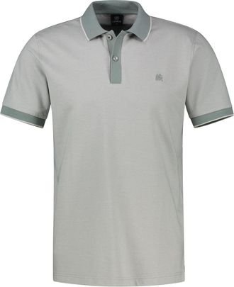 Lerros Poloshirt LERROS, Herren, Gr. XXL, storm grau, Piqu&eacute;, Obermaterial: 100% Baumwolle, unifarben, normal h&uuml;ftbedeckend, Rundhals, B&uuml;ndchen, Shirts Polosh
