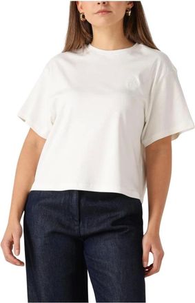 Another Label Tops, Dames, Wit, S, Witte Gina T-shirt