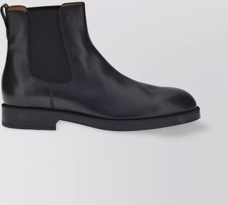 Tod's leather chelsea ankle boots