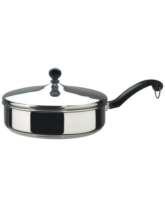 Farberware Classic Series Stainless Steel 2.75Qt Covered Saute Pan