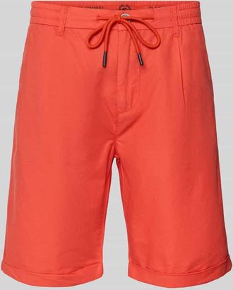 Lerros Chino-Shorts mit Tunnelzug Modell DAWSON in Dunkelorange, Gr&ouml;&szlig;e 31