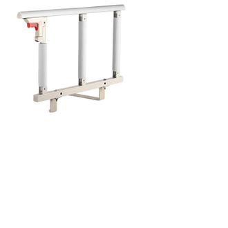 OEM Sponda Per Letto, In Acciaio Inox, Lunga 70 Cm, Supporta Fino A 150 Kg, Meccanismo Di Chiusura Facile, Design Anticaduta