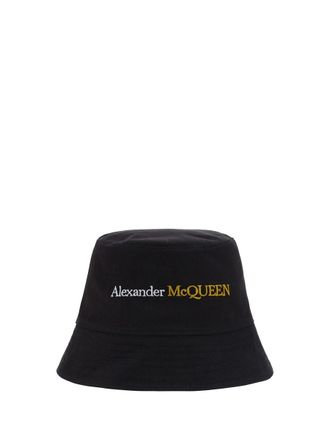 Alexander McQueen Logo Bucket Hat