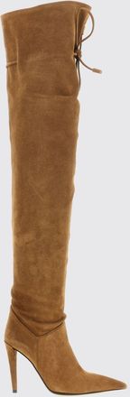 Giuseppe Zanotti Stivali cuissardes in pelle scamosciata con tacco a stiletto