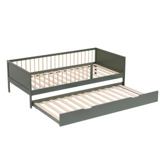 Happy Garden Letto A Scomparsa Per Bambini 190x90cm Verde Adam