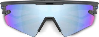Oakley Sphaera Slash shield-frame sunglasses - unisex - Carbonium - One Size - Grey