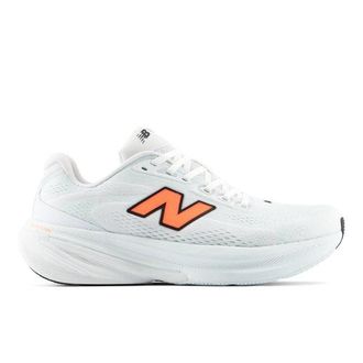 New Balance Hombre Fresh Foam X 860v15 en Blanco/Naranja/Azul, Talla 40.5