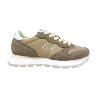 Sun 68 Sneakers, female, Beige, Size: 11 US Ally Solid Sneaker