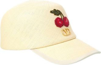 Valentino VLogo Signature Cherryfic Baseball Hat