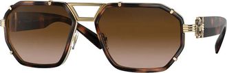 Versace VE2228 100213 Mens Sunglasses Tortoiseshell Size 59