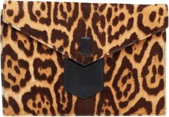 Saint Laurent Pre-owned Clutches, female, Multicolor, Size: ONE SIZE Pre-owned Envelope Clutch
