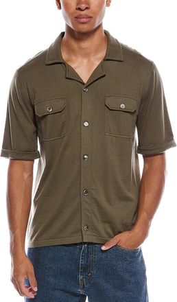 N.Peal N.Peal Safari Cashmere-Blend Shirt