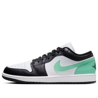 Air Jordan 1 Low Green Glow 553558-131