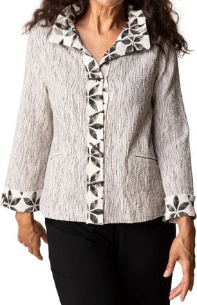 Habitat Crinkle Crepe Luna Jacket In Willow