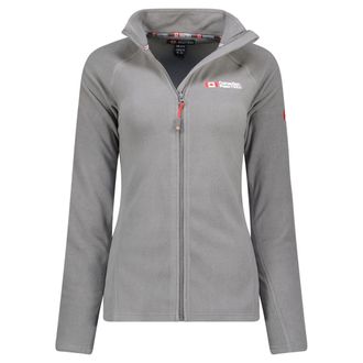 Canadian Peak Tugeak FZ Lady - Polaire Fine Femme Chaude Fermeture Zip - Veste Automne Hiver Printemps Chaud Femmes - Longues Manches Vetement Pull Fourrure Doux Co