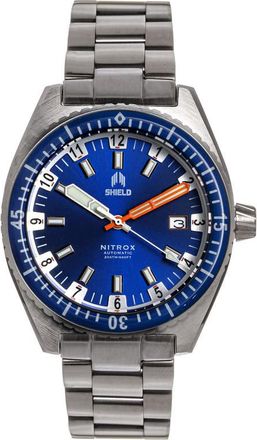 Shield Nitrox Automatic Blue Dial Mens Watch SLDSH114-3
