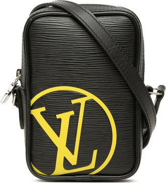 Louis Vuitton Epi Black Noir Leather Shoulder Bag (Pre-Owned)