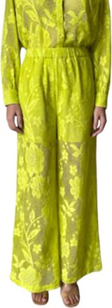Hemant & Nandita Nysa Pants In Lime