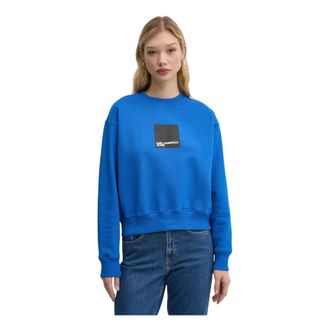 Karl Lagerfeld Donna, Felpe, Blu, S, new
