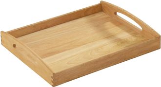 Zassenhaus Bandeja De Servir Zassenhaus, Madera De Caucho, 44x36x7 Cm