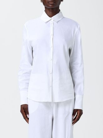 Max Mara Camicia classica in popeline di cotone