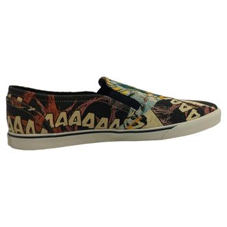 Celine Celine Comic-Print Instapsneakers in Multicolor Canvas
