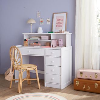 La Redoute Interieurs Bureau in massief grenenhout en MDF, GABY