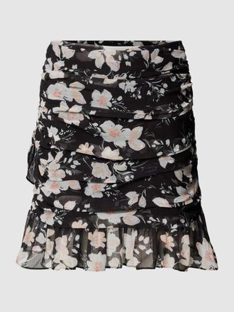 Guess Rock mit Label-Detail Modell VANESSA in Black, Gr&ouml;&szlig;e XS