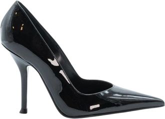 Lella Baldi Decollet&egrave; - Dames - Pumps - Zwart - 36 EU - Leer - Schoenen