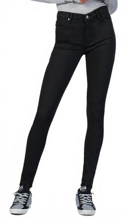 Black Orchid Gisele High Rise Super Skinny Denim Jeans In So Black