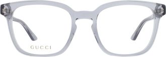 Gucci Demo Square Mens Eyeglasses GG2132O 011 55