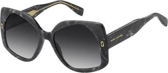Marc Jacobs The Twisted J Zonnebril - unisex - Zonnebrillen - Grijs - 56 MM - Accessoires