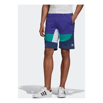 adidas originals Athleisure Casual Sports Shorts Blue FM3699