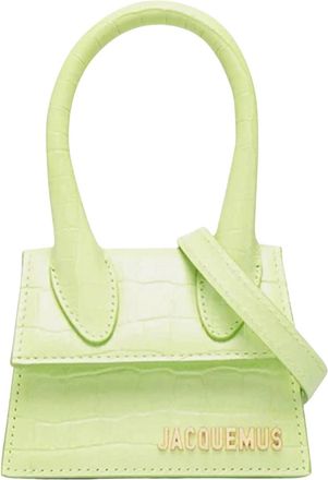 Jacquemus Le Chiquito lichtgroen minitasje