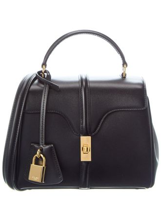 Celine Celine 16 Mini Leather Satchel