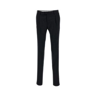 PT01 Pantalones de Lana Ajustados - Trousers - Hombre - Gris - 2XL
