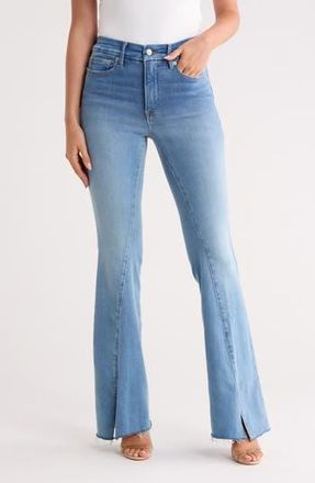 Good American Good Legs Flare Jeans in Indigo995 at Nordstrom Rack, Size 12