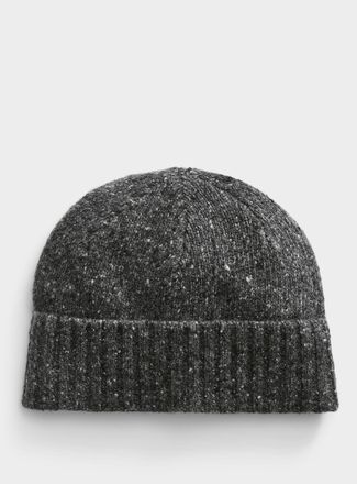 Le 31 Mens Responsible merino flecked Tuque Hat