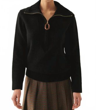Exquise Womens Addison Sweater In Black