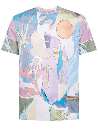 Paul Smith Mens Collage Print Tshirt