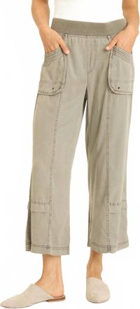 Xcvi Mallis Gaucho Pant In Magnetic Grey