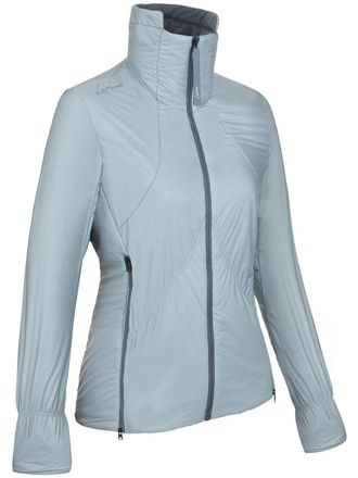 LaMunt Blue Samuela Cashmere High-Collar Fitted Jacket