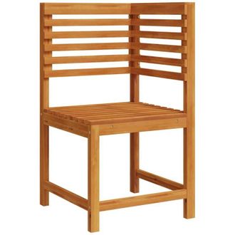 vidaXL Silla De Jard&iacute;n Marr&oacute;n 50 X 50 X 91cm Madera Maciza De Acacia Vidaxl