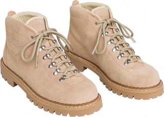 Diemme Womens Tirol Suede Boots In Sand